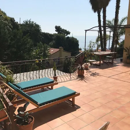 Bord De Mer Terrasse Plage A 6 Min Lägenhet Èze